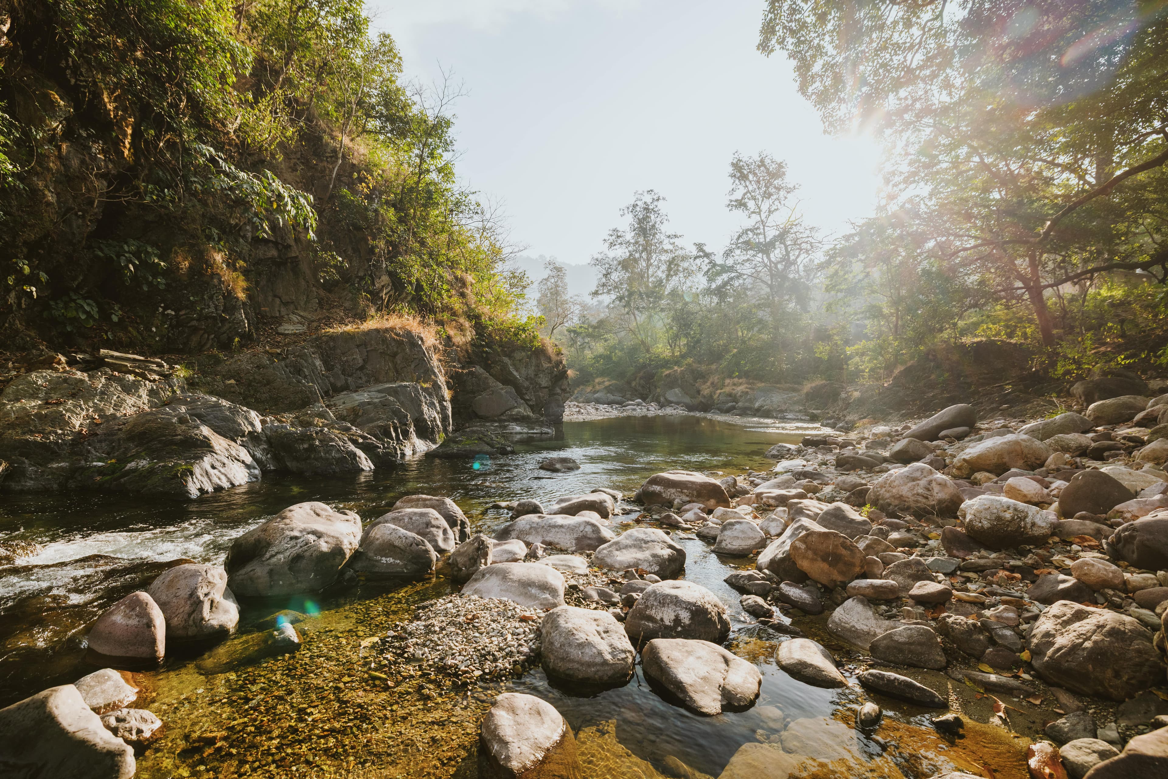 The Gaj Resort - Property illuminated at twilight